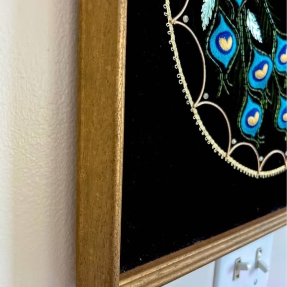 Vintage Mid Century Framed Wall Art - Picture 5 of 7